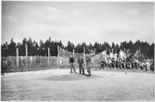 Amerikaner beim Baseball