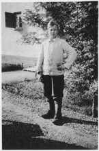 Serbischer Jugendlicher