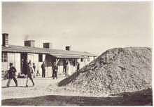 Stalag VII A, Baracke des Lagerlazaretts